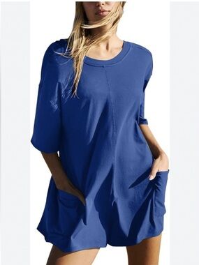NEW Free People x FP Movement Hot Shot Tee Romper